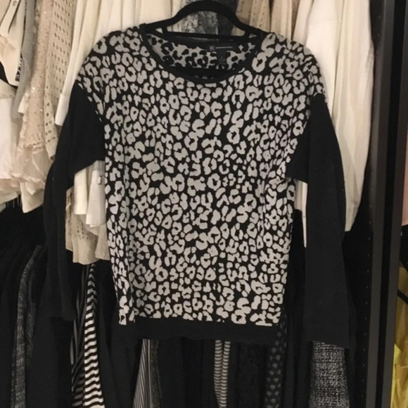 INC Leopard Sweater - Picture 4 of 7